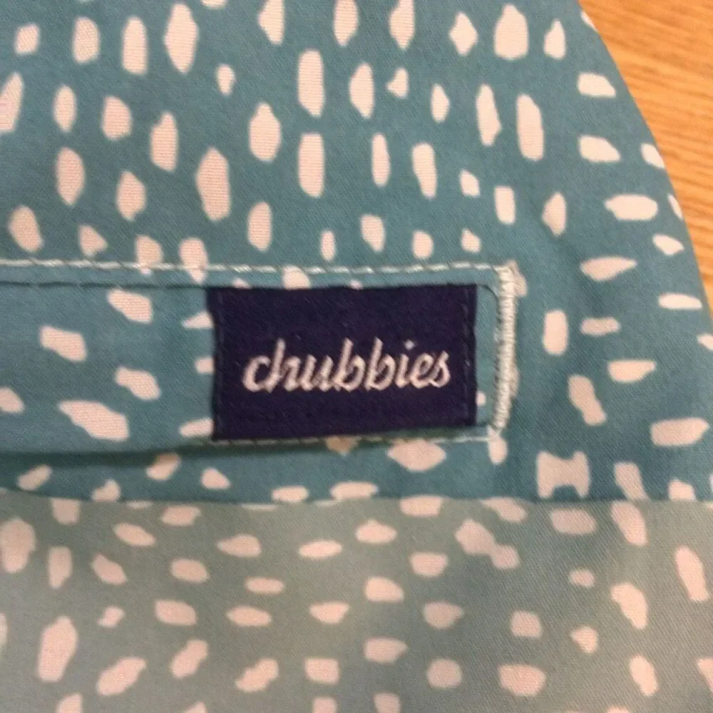 Chubbies swim trunks blue small